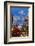 Oxford Street and Christmas Lights, London, UK-Peter Adams-Framed Photographic Print