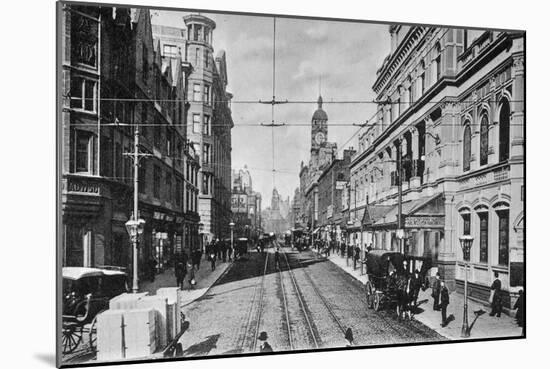 Oxford Street, Manchester, c.1910-English Photographer-Mounted Giclee Print