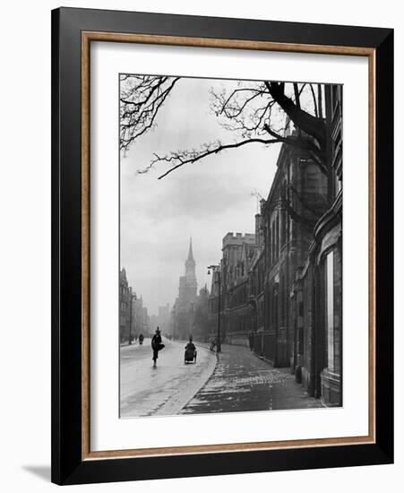 Oxford Street Scene, England-Alfred Eisenstaedt-Framed Photographic Print