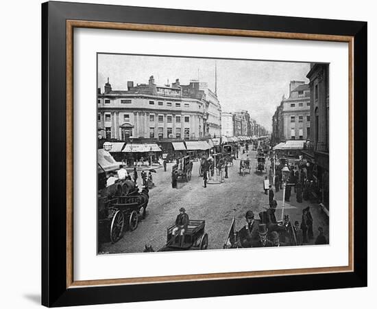 Oxford Street-null-Framed Art Print