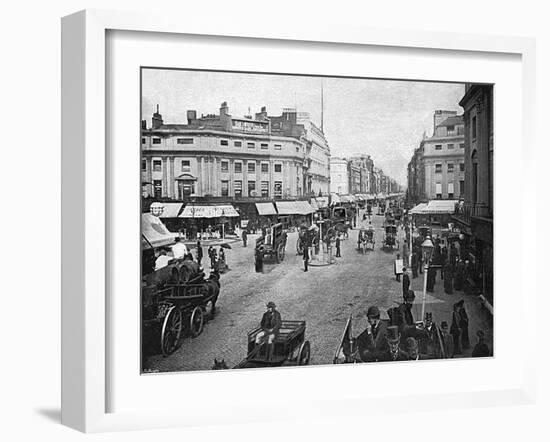 Oxford Street-null-Framed Art Print