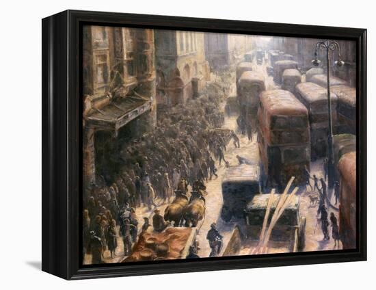 Oxford Street-Mary Koop-Framed Stretched Canvas