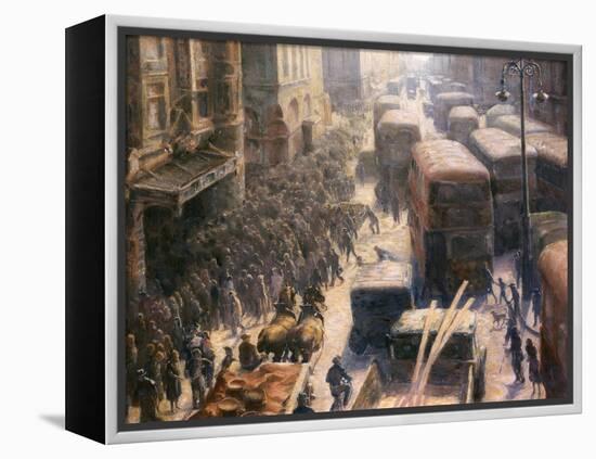 Oxford Street-Mary Koop-Framed Stretched Canvas