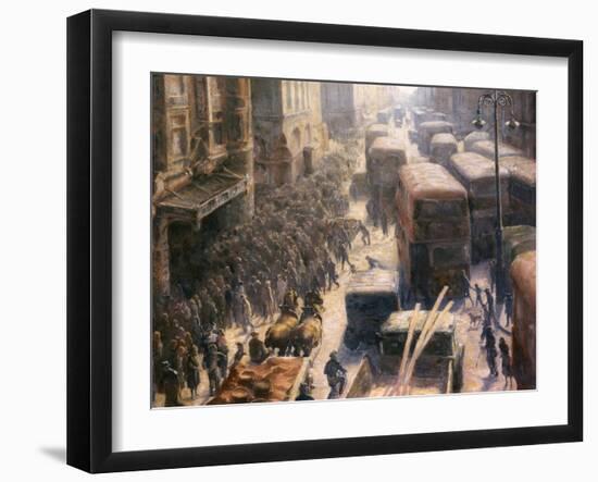 Oxford Street-Mary Koop-Framed Art Print