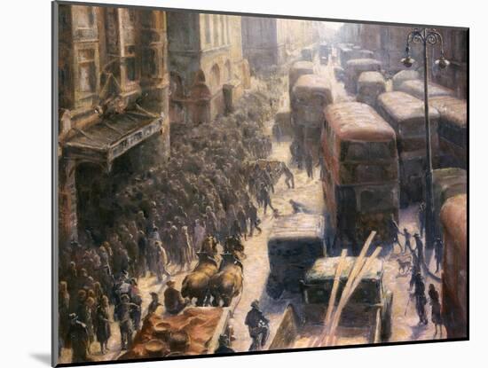 Oxford Street-Mary Koop-Mounted Art Print