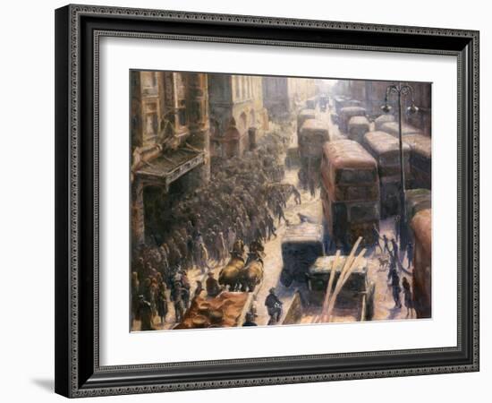 Oxford Street-Mary Koop-Framed Art Print