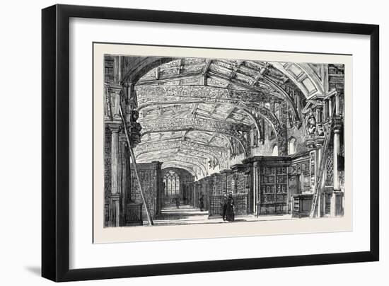 Oxford: the Bodleian Library-null-Framed Giclee Print