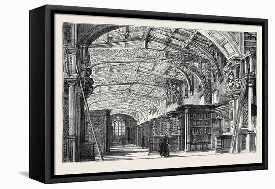 Oxford: the Bodleian Library-null-Framed Premier Image Canvas