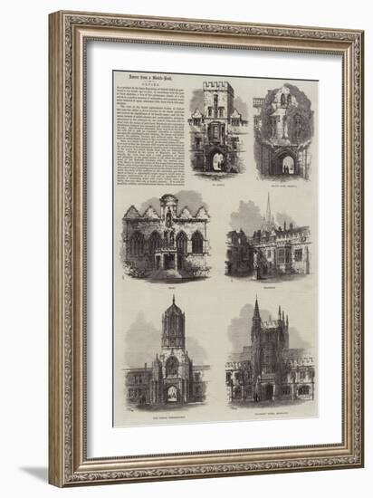 Oxford-Samuel Read-Framed Giclee Print