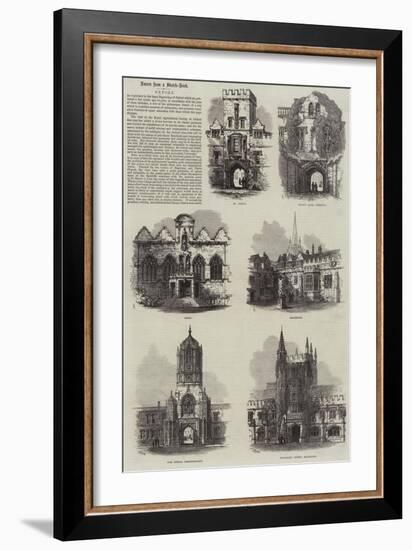 Oxford-Samuel Read-Framed Giclee Print