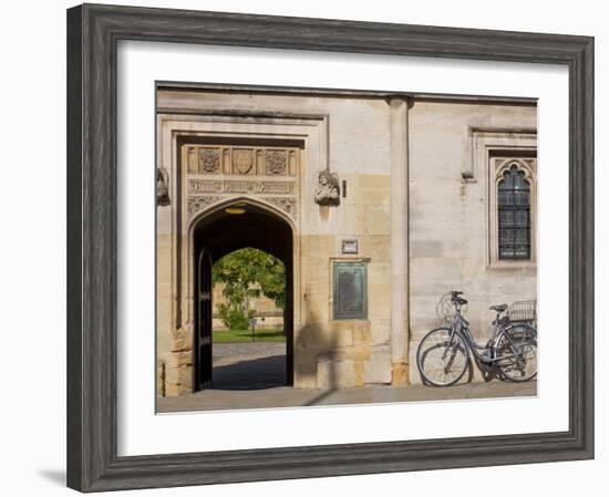 Oxfordshire, Oxford, High Street, Magdalin College, England-Jane Sweeney-Framed Photographic Print