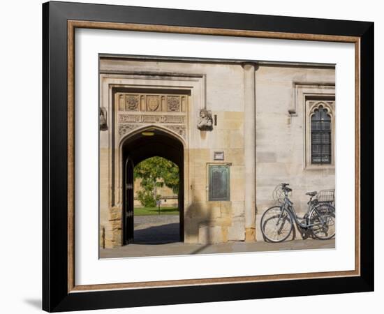 Oxfordshire, Oxford, High Street, Magdalin College, England-Jane Sweeney-Framed Photographic Print