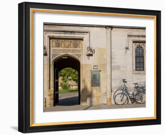 Oxfordshire, Oxford, High Street, Magdalin College, England-Jane Sweeney-Framed Photographic Print