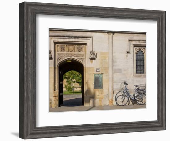 Oxfordshire, Oxford, High Street, Magdalin College, England-Jane Sweeney-Framed Photographic Print