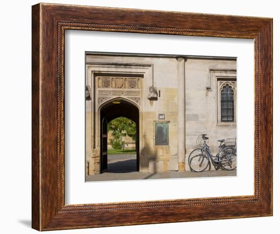 Oxfordshire, Oxford, High Street, Magdalin College, England-Jane Sweeney-Framed Photographic Print