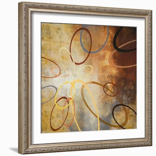 Oxide Burst I-Michael Marcon-Framed Art Print