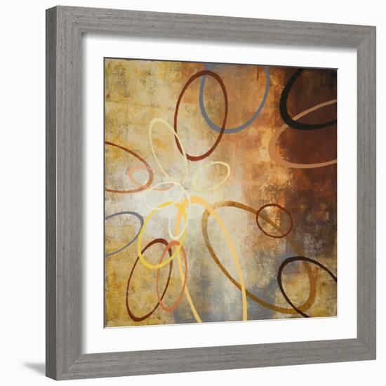 Oxide Burst I-Michael Marcon-Framed Art Print