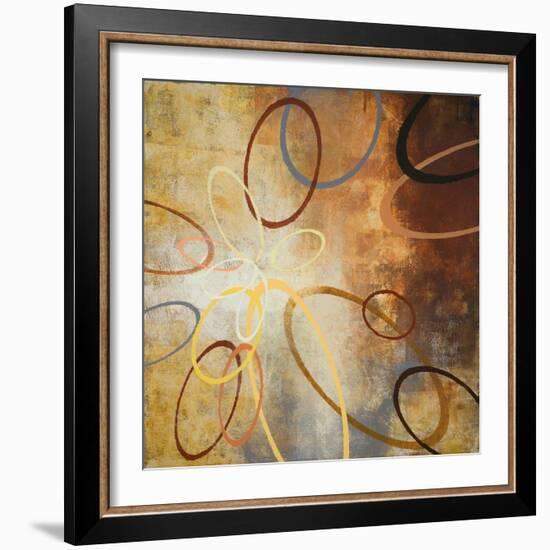 Oxide Burst I-Michael Marcon-Framed Art Print