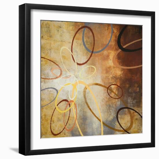 Oxide Burst I-Michael Marcon-Framed Art Print