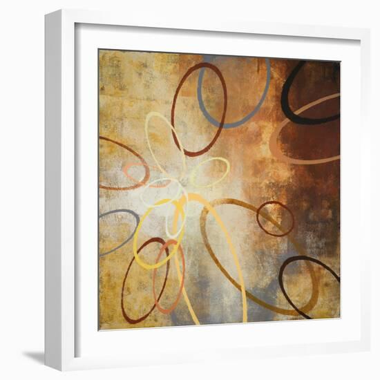 Oxide Burst I-Michael Marcon-Framed Art Print