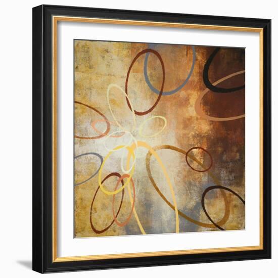 Oxide Burst I-Michael Marcon-Framed Art Print