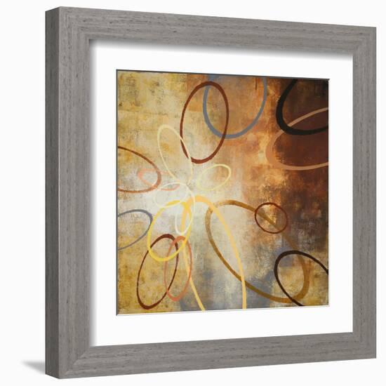 Oxide Burst I-Michael Marcon-Framed Art Print