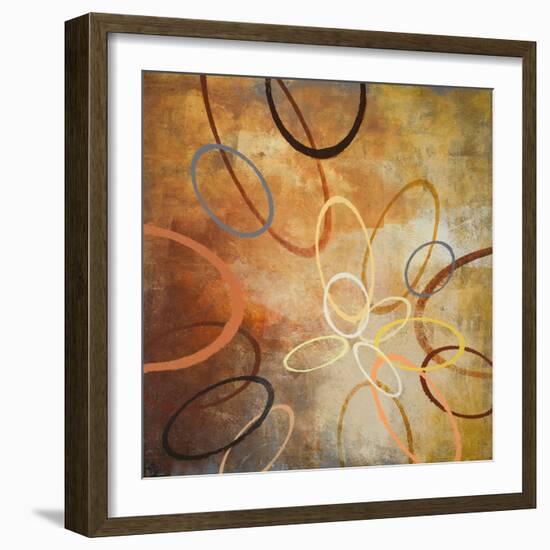 Oxide Burst II-Michael Marcon-Framed Art Print