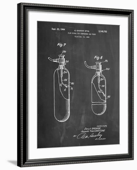 Oxygen Tank-Cole Borders-Framed Art Print