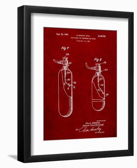 Oxygen Tank-Cole Borders-Framed Art Print