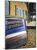 Oyster Boat Outside the Oyster Stores on the Seafront, Whitstable, Kent, England-David Hughes-Mounted Photographic Print