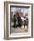 Oyster Buyer Tasting a Sample on the Dock in Baltimore, Maryland, 1880s-null-Framed Giclee Print