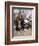 Oyster Buyer Tasting a Sample on the Dock in Baltimore, Maryland, 1880s-null-Framed Giclee Print