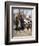 Oyster Buyer Tasting a Sample on the Dock in Baltimore, Maryland, 1880s-null-Framed Giclee Print