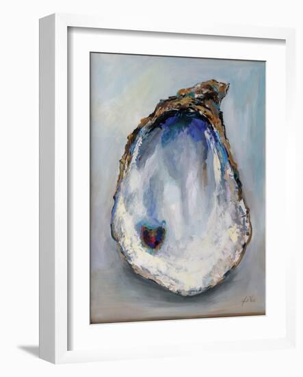 Oyster Love-Jeanette Vertentes-Framed Art Print