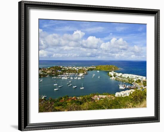 Oyster Pond, St. Martin, Netherlands Antilles, Caribbean-Michael DeFreitas-Framed Photographic Print