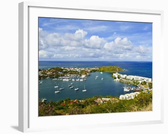 Oyster Pond, St. Martin, Netherlands Antilles, Caribbean-Michael DeFreitas-Framed Photographic Print