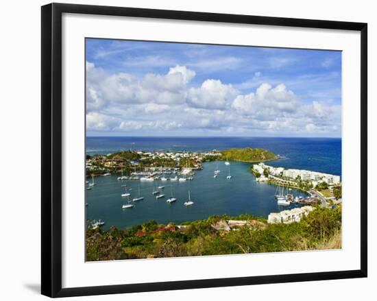 Oyster Pond, St. Martin, Netherlands Antilles, Caribbean-Michael DeFreitas-Framed Photographic Print