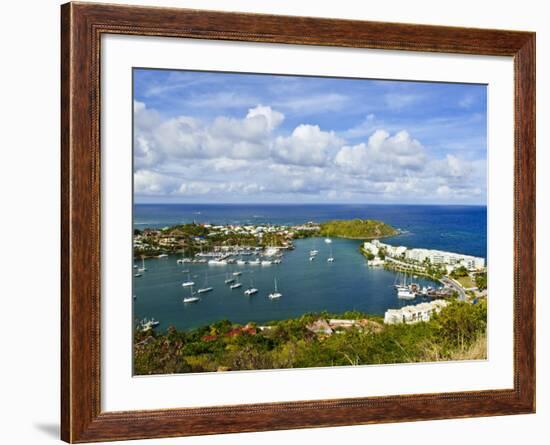 Oyster Pond, St. Martin, Netherlands Antilles, Caribbean-Michael DeFreitas-Framed Photographic Print