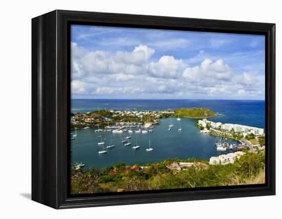 Oyster Pond, St. Martin, Netherlands Antilles, Caribbean-Michael DeFreitas-Framed Premier Image Canvas