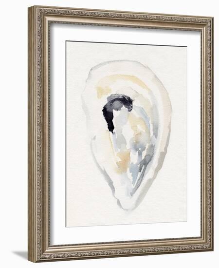 Oyster Shell Watercolor II-Victoria Barnes-Framed Art Print