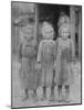 Oyster Shucker Girls in South Carolina Photograph - Port Roy, SC-Lantern Press-Mounted Art Print