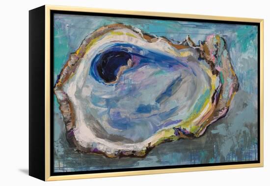 Oyster Two-Jeanette Vertentes-Framed Stretched Canvas