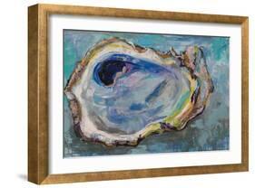 Oyster Two-Jeanette Vertentes-Framed Art Print