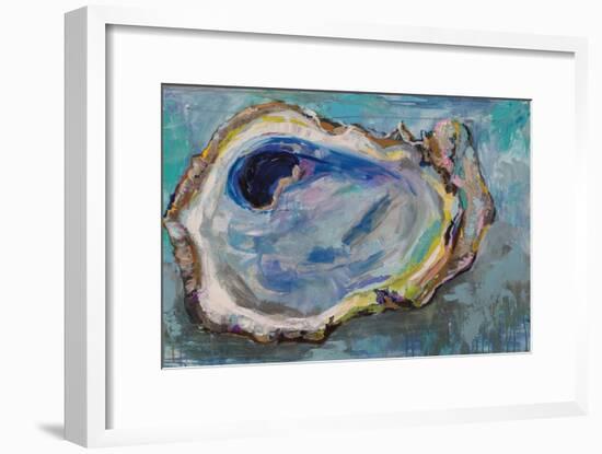 Oyster Two-Jeanette Vertentes-Framed Art Print