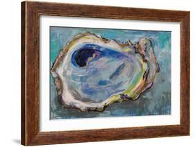 Oyster Two-Jeanette Vertentes-Framed Art Print