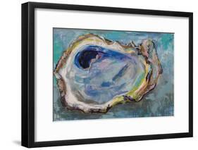 Oyster Two-Jeanette Vertentes-Framed Art Print