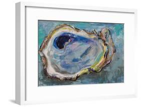 Oyster Two-Jeanette Vertentes-Framed Art Print