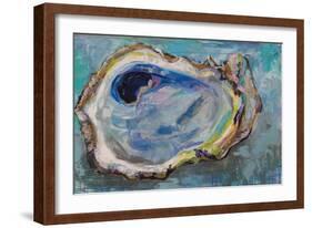 Oyster Two-Jeanette Vertentes-Framed Art Print