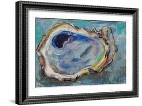 Oyster Two-Jeanette Vertentes-Framed Art Print