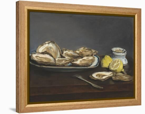 Oysters, 1862-Edouard Manet-Framed Premier Image Canvas